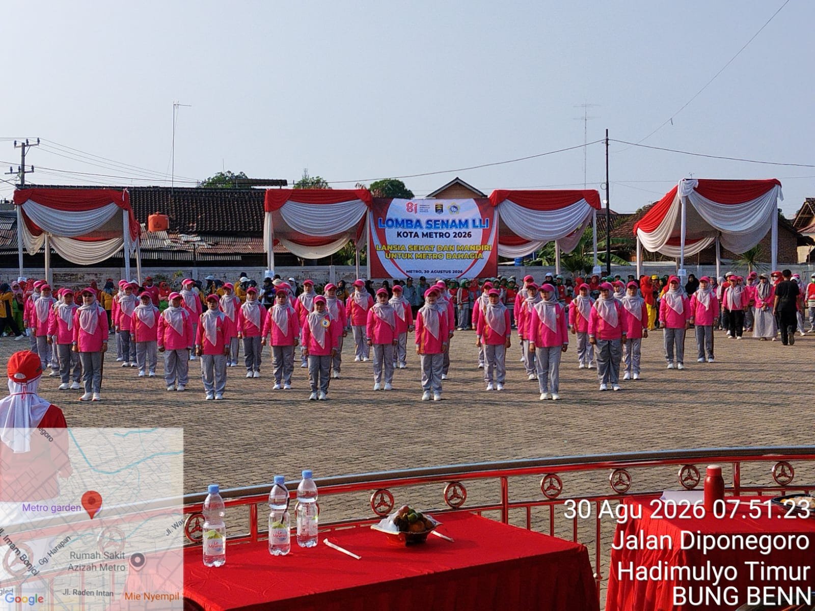 Lomba Senam LLI Kota Metro 2026, Wujudkan Lansia Sehat dan Mandiri untuk Metro Bahagia